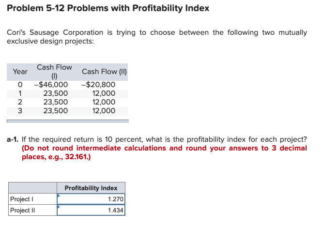 be indicated by a minus sign. Do not round intermediate calculations and