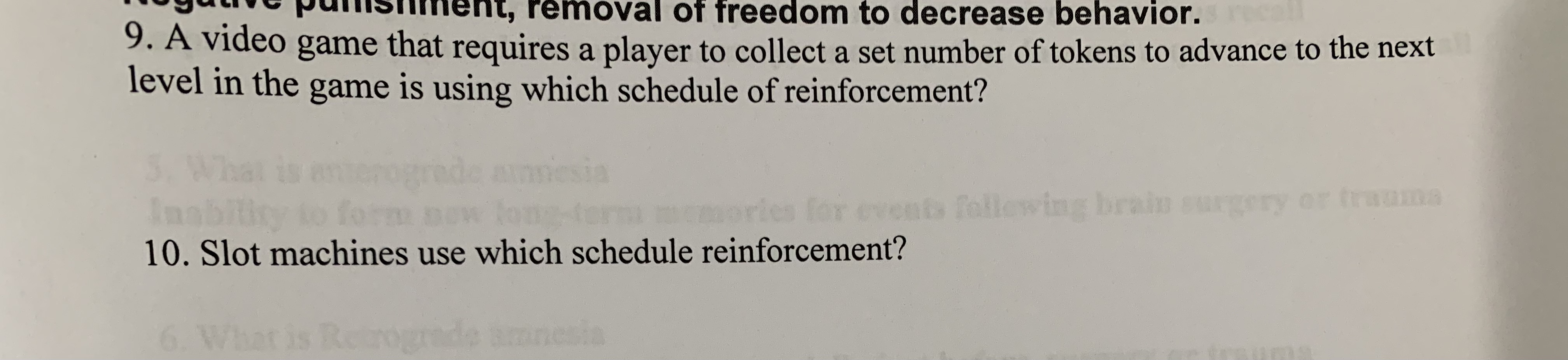 increase behavior? we remember er best when physical, acoustic, or sea D