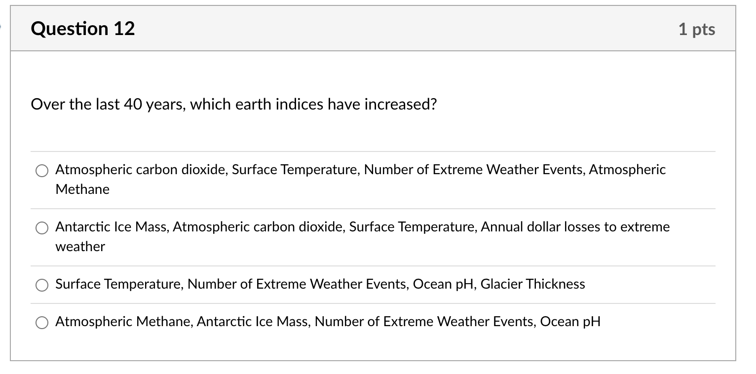 movement? National Security Fossil fuel divestment Reducing air pollution Justice 1 pts