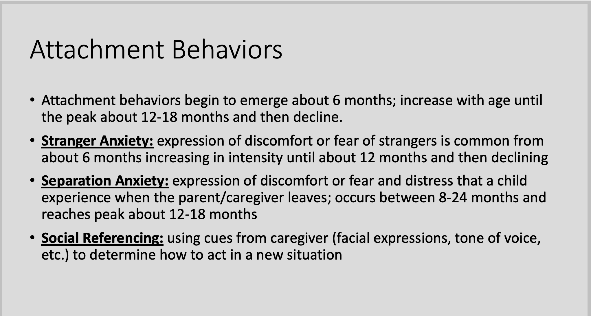 emotional bond between parent and child in which the child is able