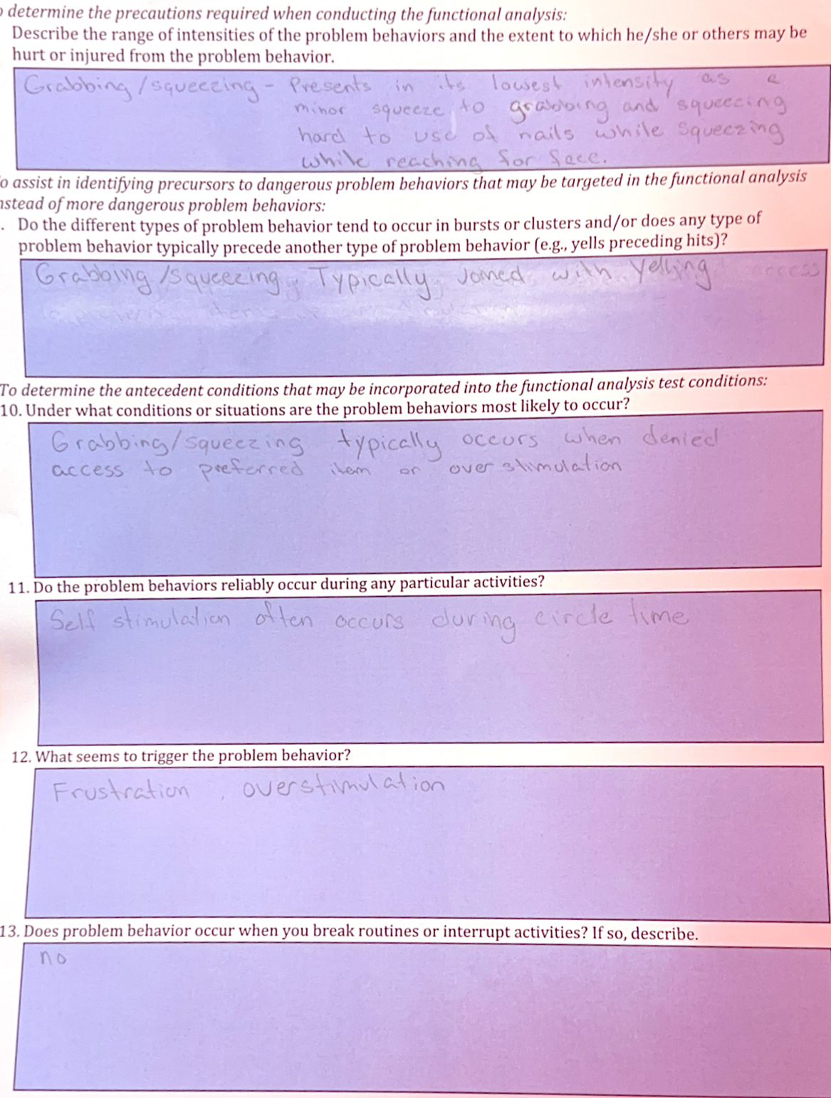 activity To determine the test condition(s) that should be conducted and the