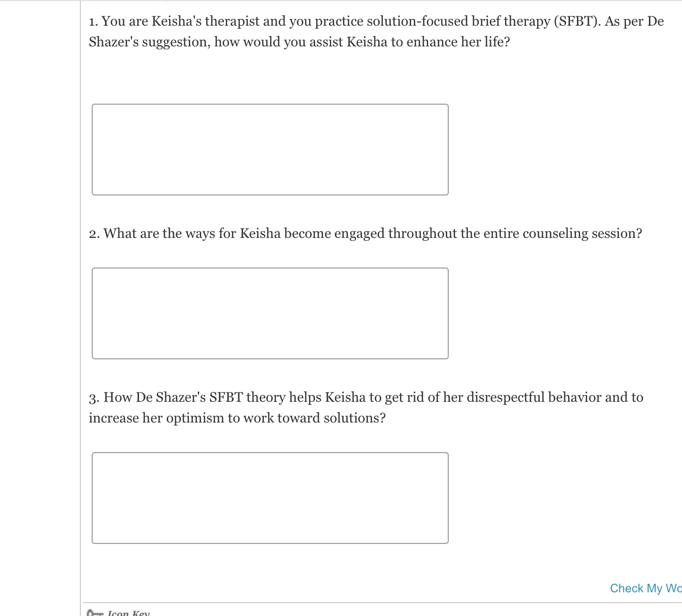 completion. She lives with her natural mother (Diane), who was recently granted