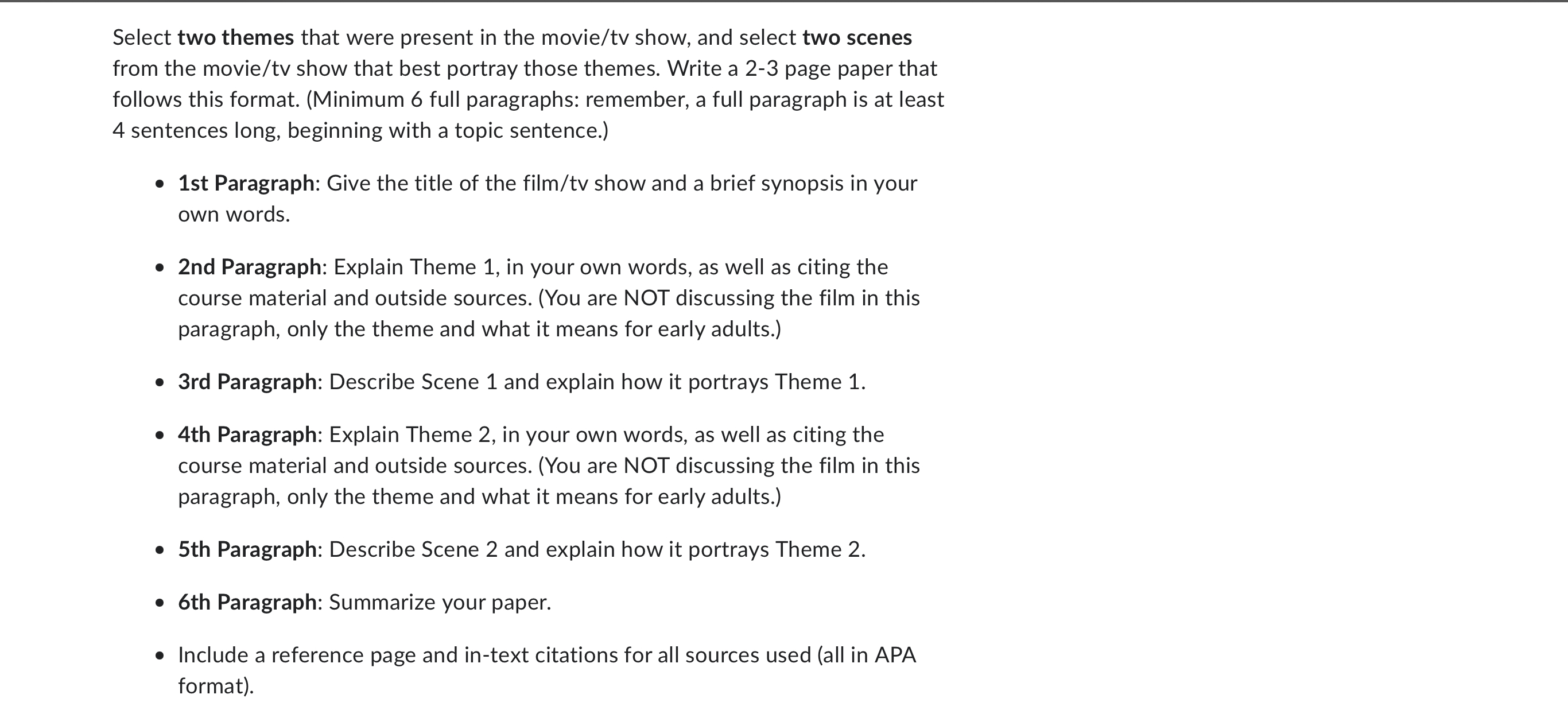 cognitive, and personality development and major social life events. For this assignment,