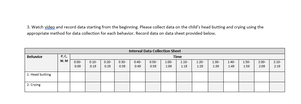 video link below. After watching once, answer questions 1 & 2. Start