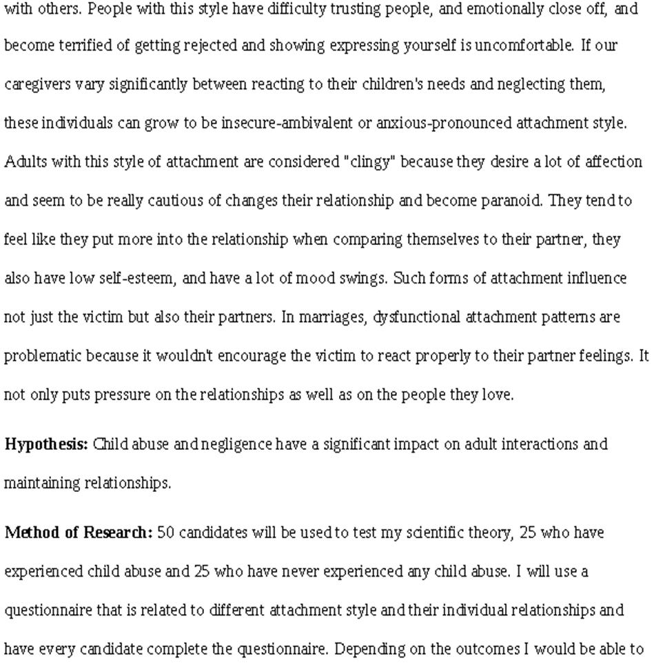 follow them throughout adult. For instance, these individuals may constantly feel like