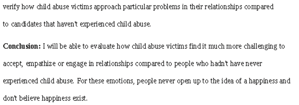 they're a victim even after a lot of years from the traumatic