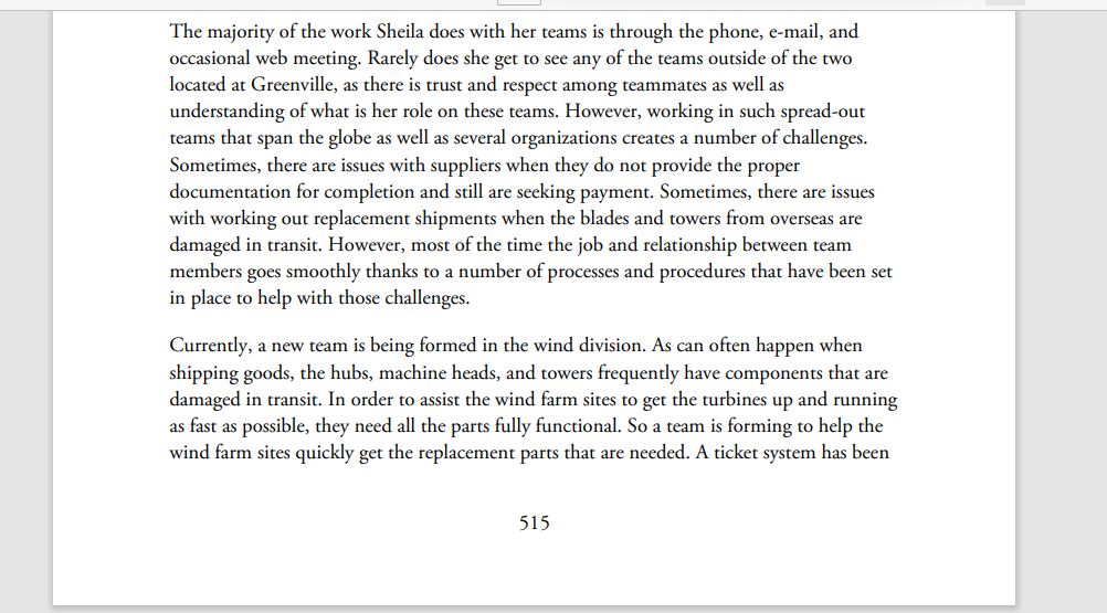 Electric's (GE) energy company in the wind turbine manufacturing division as an