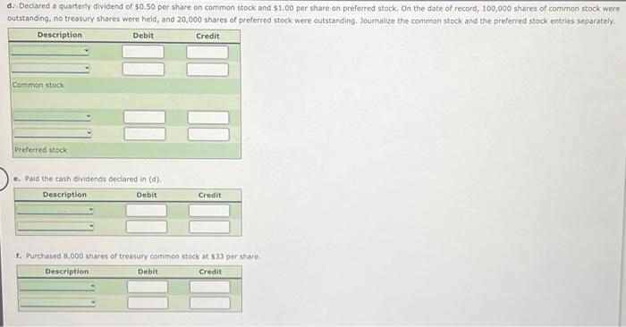 during the fiscal year ended December 31, 2018, were as follows: 1.