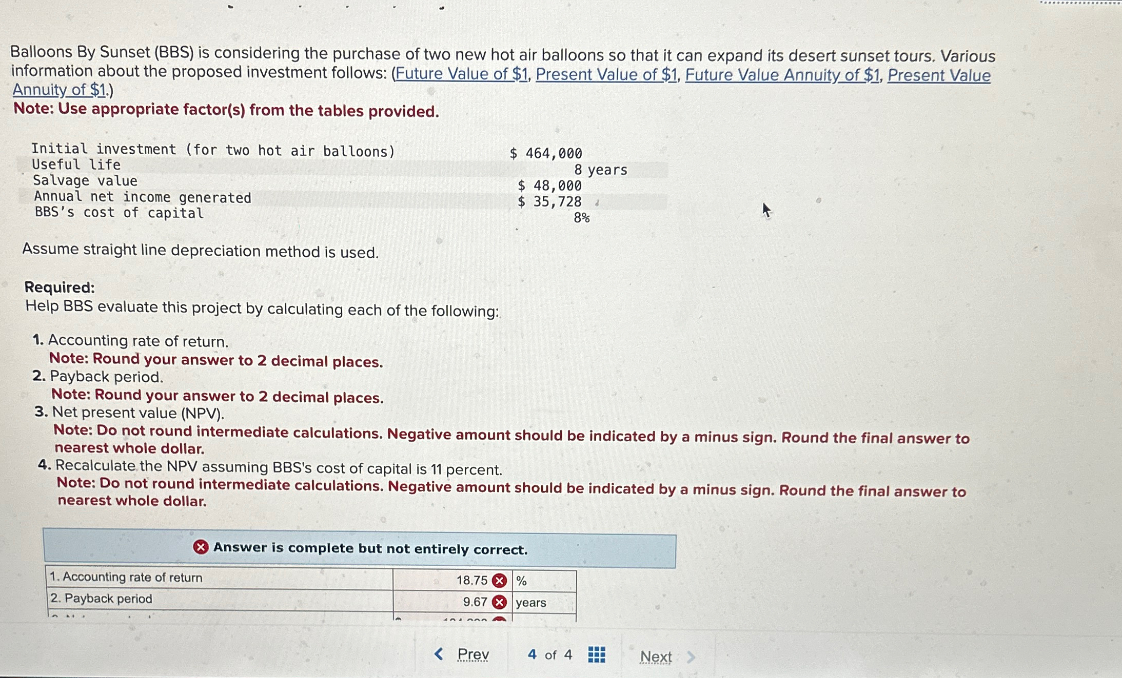 Balloons By Sunset (BBS) is considering the purchase of two new hot
