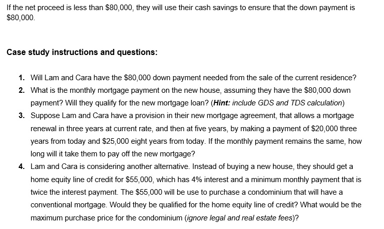 your ability to analyze, calculate credit cost, and choose the best credit