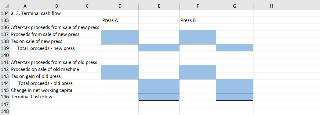 because 10 of its existing older, inefficient presses. The firm is currently