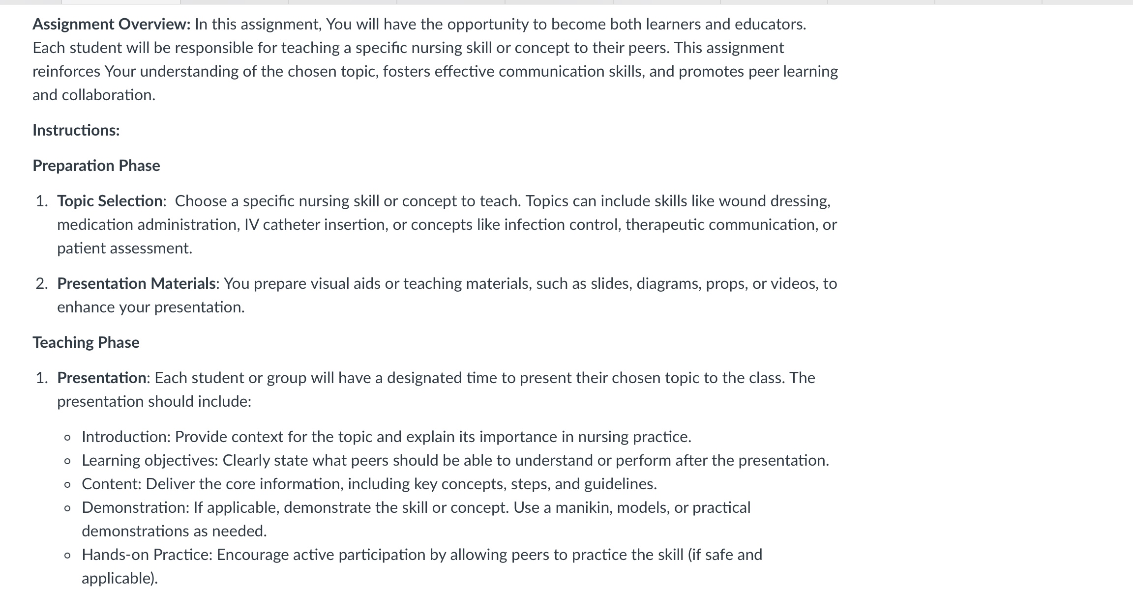 Assignment Overview: In this assignment, You will have the opportunity to become