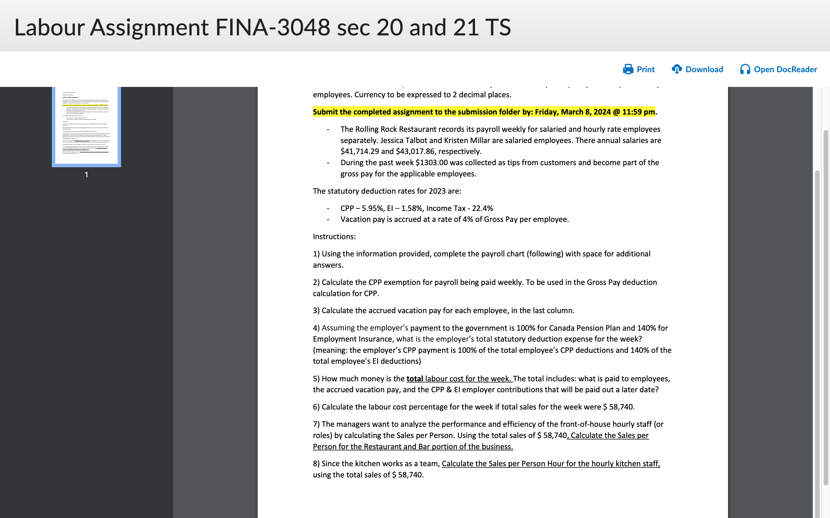 Worked Hourly Hourly Wages Rate Earned Tips Gross Pay CPP Income Tax