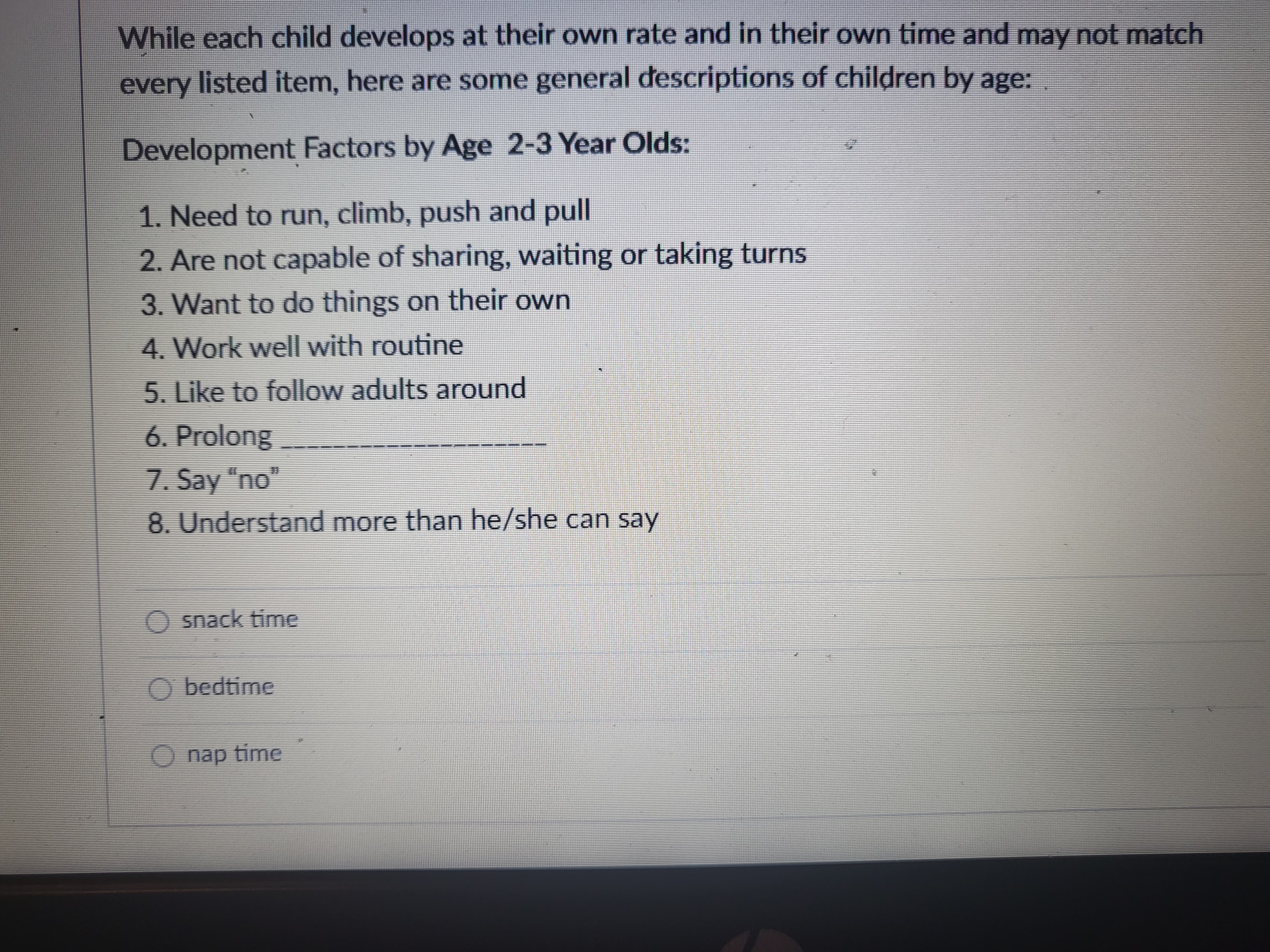 of social-emotional development for young children. Edit View Insert Format Tools Table