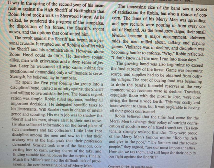 It was in the spring of the second year of his insur-