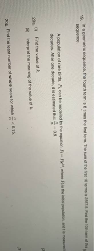 In a geometric sequence, the fourth term is 8 times the first