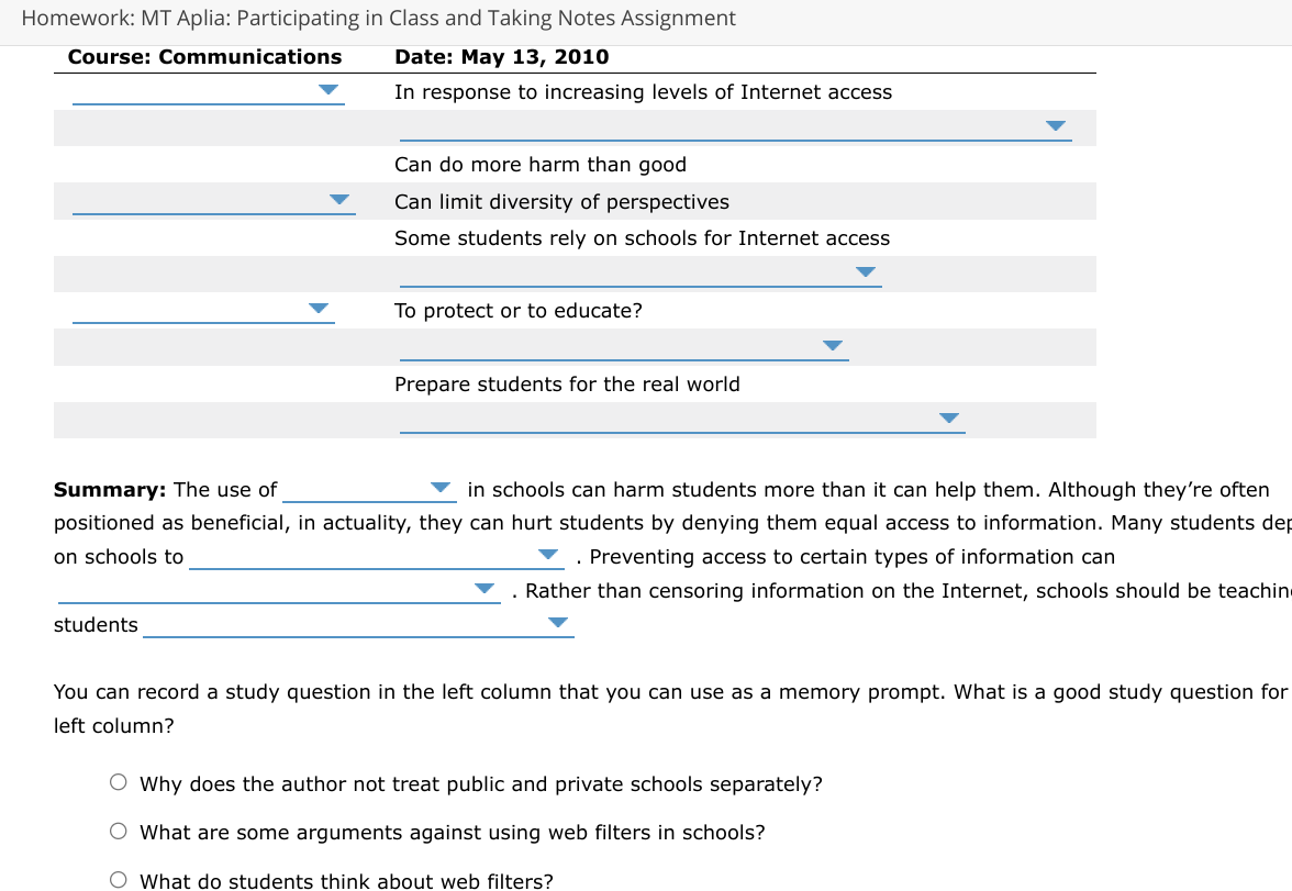 A Protective Measure That Backfires 1. Most American public and private schools