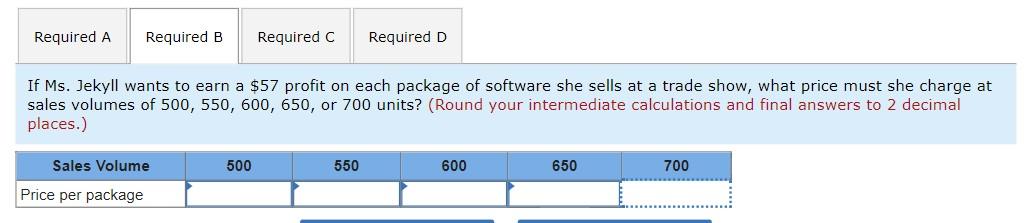 company for $195 each. Booth space at the convention hall costs $13,000