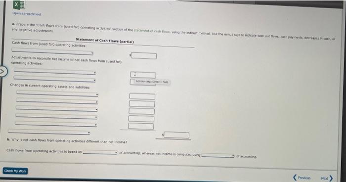 income statement disclosed the following items for the year Depreciation expense Cain