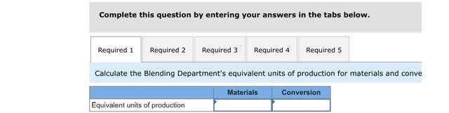 Limited, of Fiji uses the weighted-average method in its process costing system.