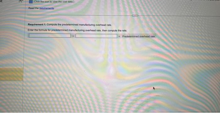 6,100 hours Machine hours. 6,300 hours 6,400 hours Depreciation on salespeople's autos.