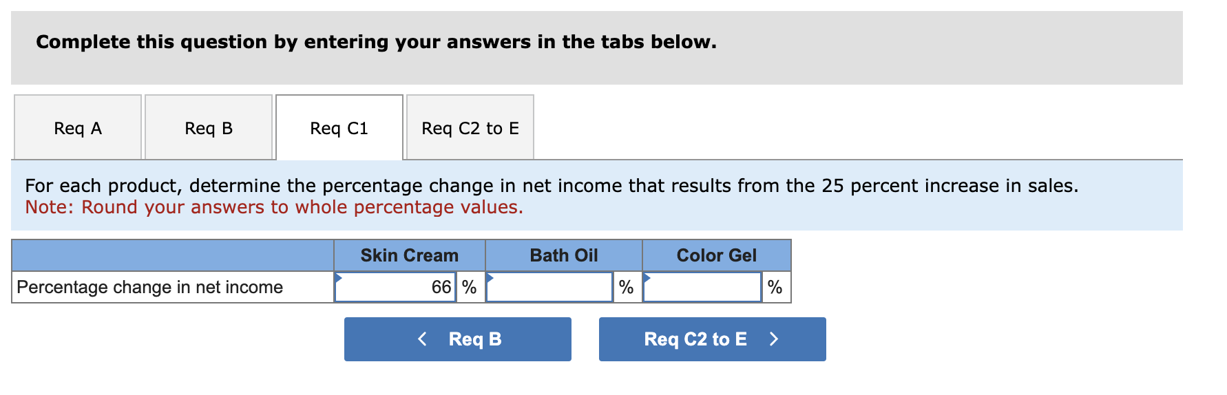 is considering the addition of a new product to its cosmetics line.