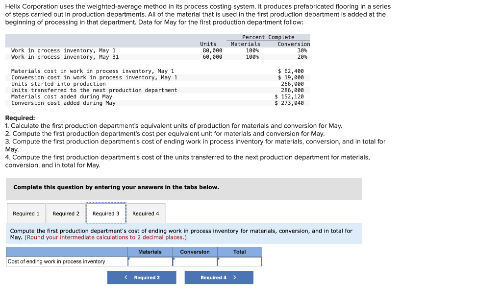 department is added at the beginning of processing in that department. Data