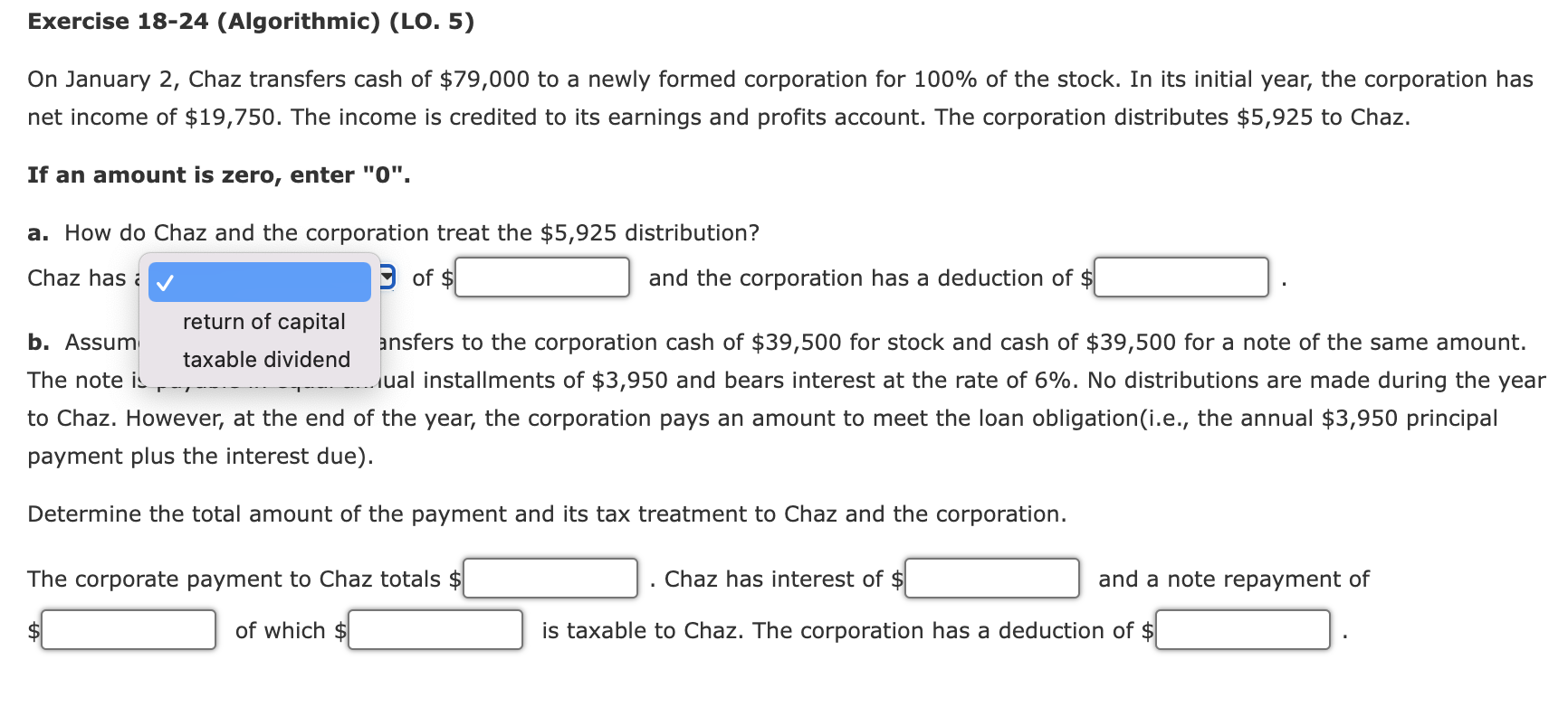 $79,000 to a newly formed corporation for 100% of the stock. In