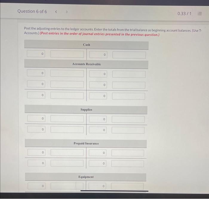 as follows. Charles Consulting Trial Balance June 30, 2025 Debit Credit Cash.