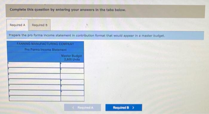 Company established the following standard price and cost data. Sales price Variable