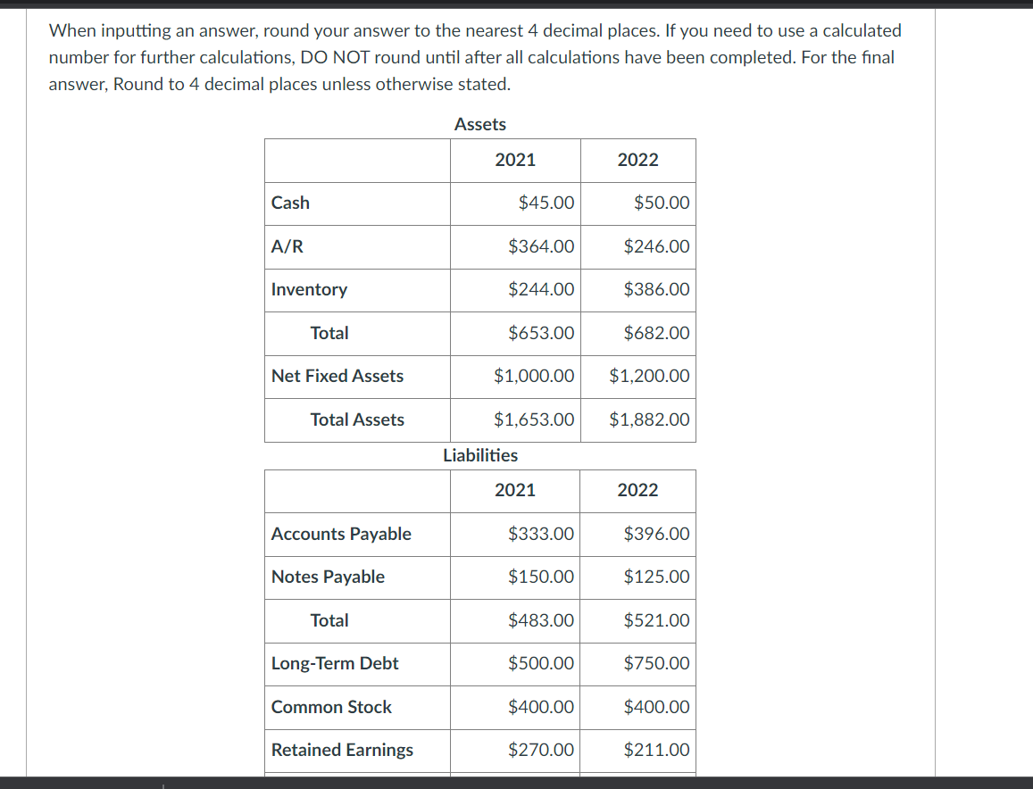 When inputting an answer, round your answer to the nearest 4 decimal