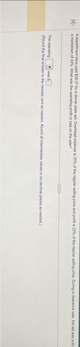 for the items listed below. 4 refrigerators at $1040 each less 20%