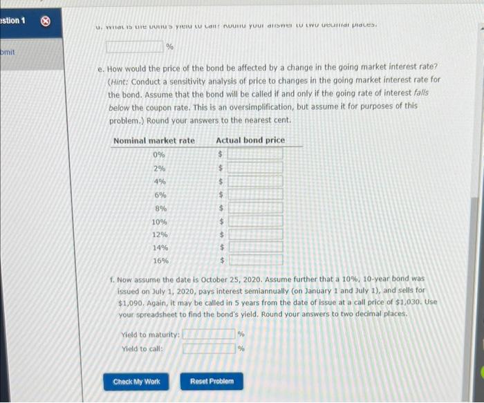 Ch04 P24 Build a Model.xlsx. A 15-year, 7% semiannual coupon bond with