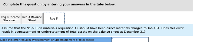 following account balances on December 31. The company's manager knows something is