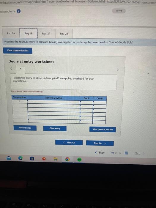materials $ 22,000 $12,500 Indirect labor 46,000 46,500 Other overhead i 17,000