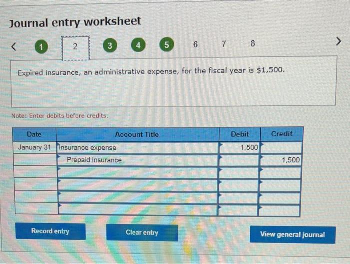 trial balance tab. Rent expense and salaries expense are equally divided between