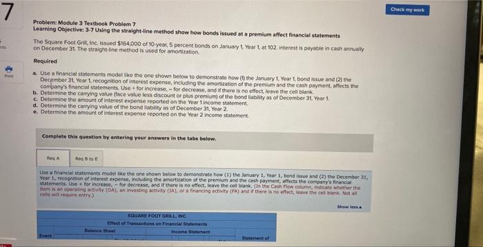 7 Pint Problem: Module 3 Textbook Problem 7 Learning Objective: 3-7 Using