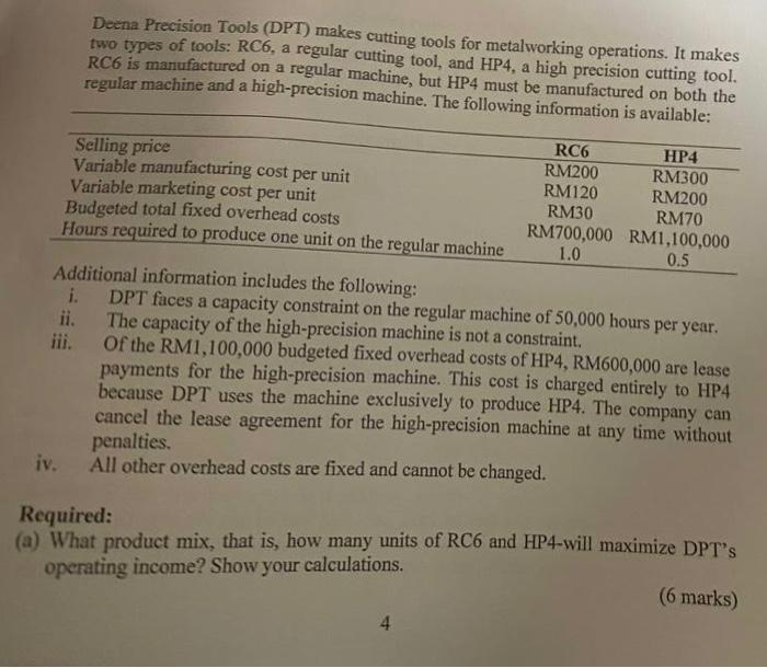 Deena Precision Tools (DPT) makes cutting tools for metalworking operations. It makes