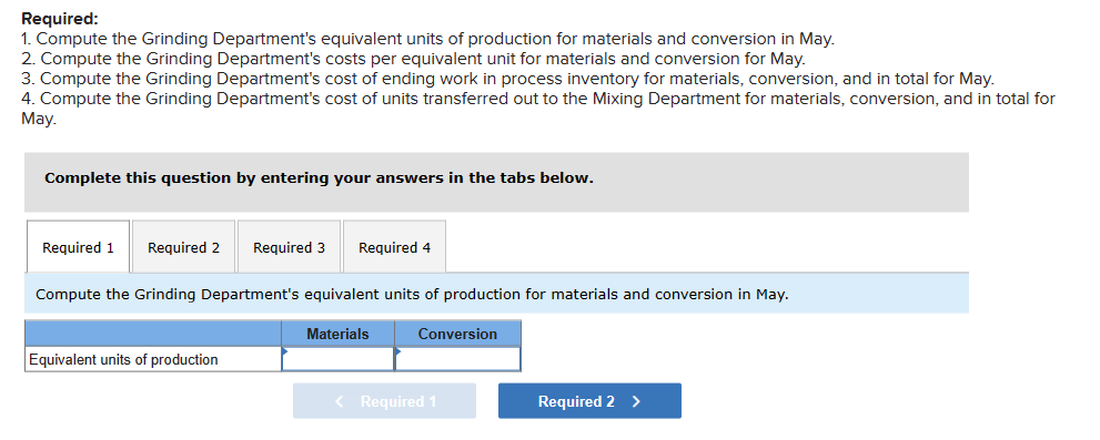 LO4-3, LO4-4] Weston Products manufactures an industrial cleaning compound that goes through