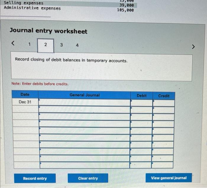 following list includes temporary accounts with normal balances is from the December