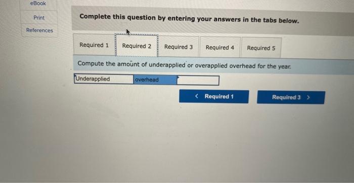 References Gitano Products operates a job-order costing system and applies overhead cost