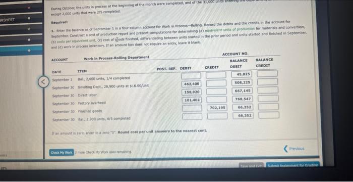 Pittsburgh Aluminum Company uses process costing to record the costs of manufacturing