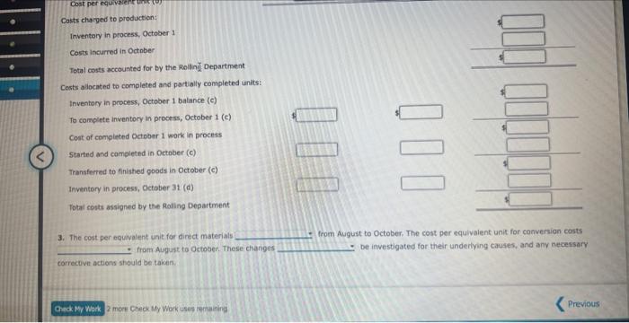Department, 28,900 units Direct labor Factory overhead 5,525 $45,825 $462,400 158,920 101,402