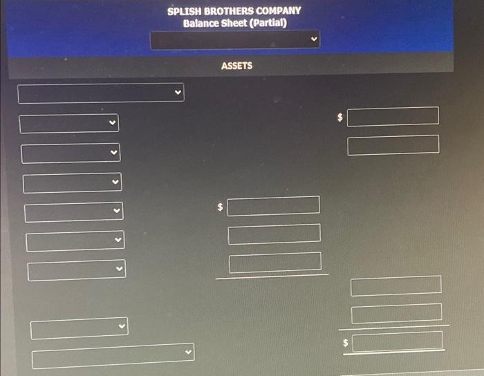 balance sheet at December 31, 2022. Accounts receivable $188,000 Cash 58,000 Finished