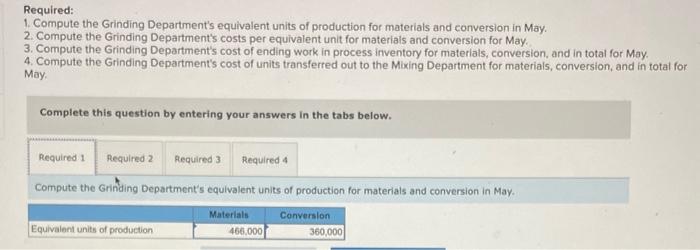 LO4-3, LO4-4] Weston Products manufactures an industrial cleaning compound that goes through