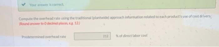 rates using the activity-based costing approach Machining Machine setup eTextbook and Media