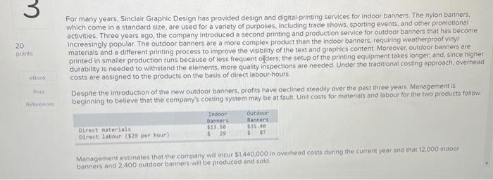 3 20 points eflook Pot Steferences For many years, Sinclair Graphic Design