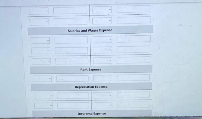 chart of accounts for Jason also contains the following accounts: Accumulated Depreciation-Equipment,