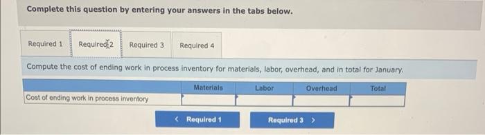 During January, the Delta Assembly Department completed its processing of 25,700 units