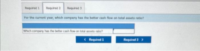 Current Year 1 Year Prior 2 Years Prior Operating cash flows $